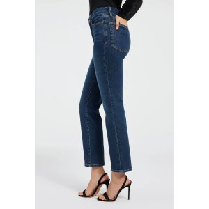 Good American GOOD CLASSIC SLIM STRAIGHT JEANS