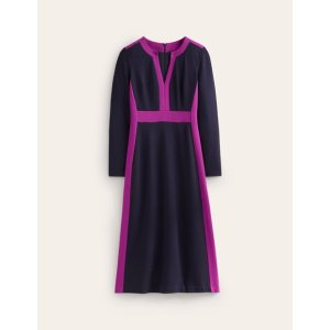 Boden Catherine Ponte Midi DressNavy