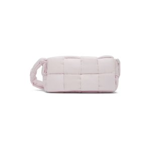 Bottega Veneta Pink Padded Tech Cassette Bag