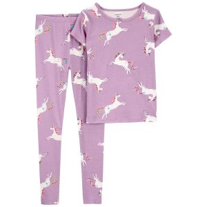 Carter's Kid 2-Piece Unicorn 100% Snug Fit Cotton Pajamas