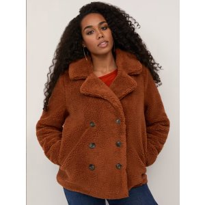 Cozy Faux-Fur Teddy Peacoat | New York & Company