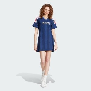 Adidas Tiro Cut 3-Stripes Jacquard Tee Dress