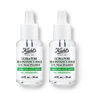 Kiehl's Ultra Pure High-Potency 5.0% Niacinamide Serum 30ml Duo