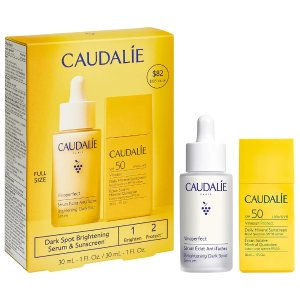 Caudalie Dark Spot Brightening Serum & Sunscreen Set