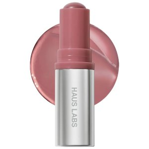 HAUS LABORATORIES Color Fuse Longwear Hydrating Glassy Lip + Cheek Blush Balm Stick