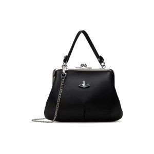 Vivienne Westwood Black Granny Frame Bag