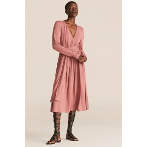Rebecca Taylor V-Neck Modal Dress