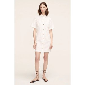 Rebecca Taylor Lea Eyelet Shirt Dress