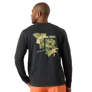 Tommy Bahama Tommy Blooms Lux Long-Sleeve Graphic T-Shirt