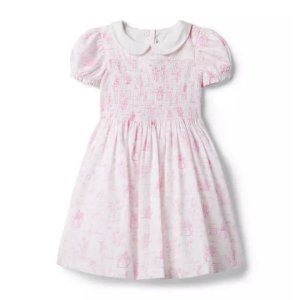Janie and Jack The Charlotte Smocked Dress