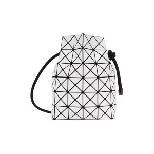 Bao Bao Issey Miyake White Wring Bag