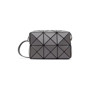Bao Bao Issey Miyake Gray Cuboid Crossbody Bag