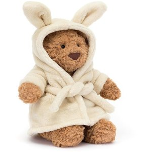Jellycat Bartholomew Bear Bathrobe, 10"