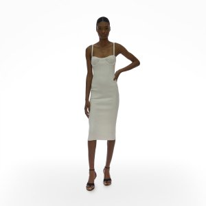 Helmut Lang Rib Eyelet Bra Dress | WWW.HELMUTLANG.COM |