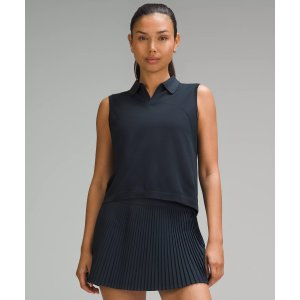 lululemon Swiftly Tech Sleeveless Polo Shirt Colour Tip