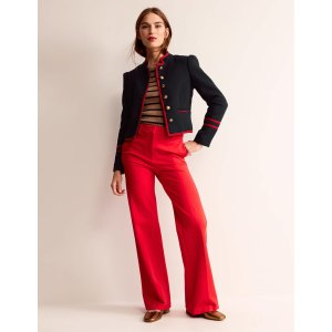 Boden Cambridge Military JacketFrench Navy, Red Trim