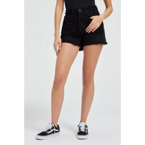 Good American GOOD ’90s SHREDDED DENIM SHORTS