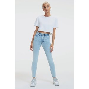 GOOD CLASSIC SLIM STRAIGHT LIGHT COMPRESSION JEANS