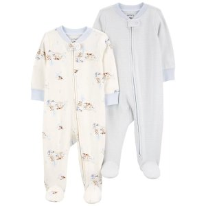 Carter's Baby 2-Pack 2-Way Zip Sleep & Plays