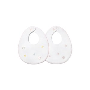 Louis Vuitton Set of 2 Embroidered Meli-Melo Bibs