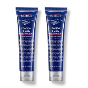 Kiehl's Facial Fuel Scrub 150ml Duo