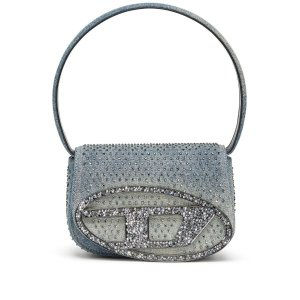 Diesel 1DR crystal-embellished shoulder bag