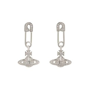 Vivienne Westwood Silver Lucrece Earrings