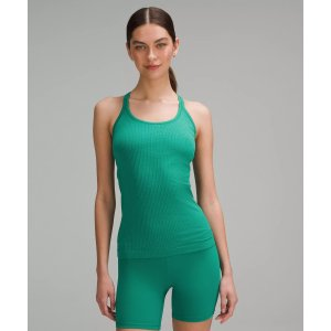 lululemon Ebb to Street Cropped Racerback Tank Top Light Support, B/C Cup