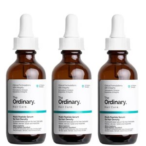 The ordinary Multi-Peptide Serum for Hair Density 60ml (Three Pack)
