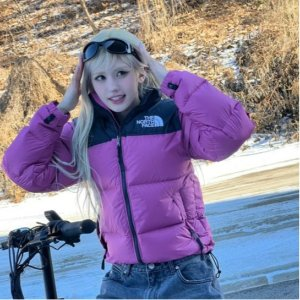 The North Face Pink 1996 Retro Nuptse Down Jacket