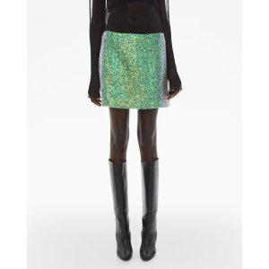 Helmut Lang Sequin Mini Skirt