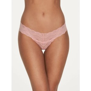 frederick's OF HOLLYWOOD Flora All Over Lace Thong