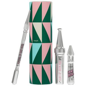 Benefit Cosmetics Fluffin’ Festive Brows Brow Pencil, Gel, And Wax Value Set