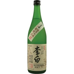 Rihaku Wandering Poet Junmai Ginjo Sake