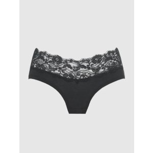 frederick's OF HOLLYWOOD Bridget Cotton & Lace Hipster