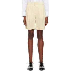 Joseph Off-White Taymount Shorts