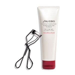 Shiseido Eyelash Curler and Clarifying Cleansing Foam Bundle ($60 Value)