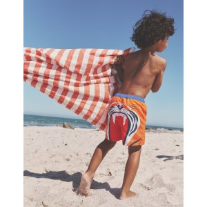 Boden Swim ShortsMandarin Tiger