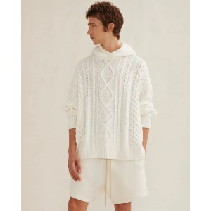 Cable Knit Hoodie
