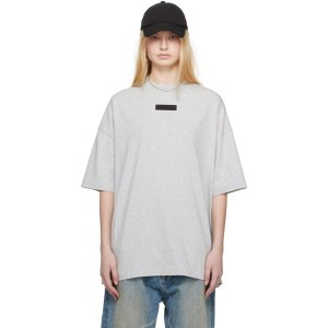 Essentials Gray Crewneck T-Shirt