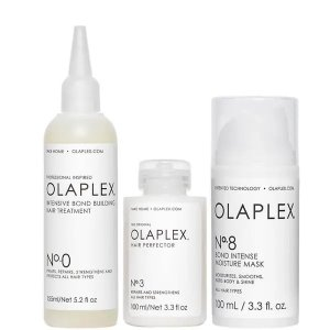 Olaplex No.0, No.3 and No.8 Bundle (Worth $90.00)