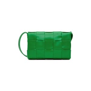 Bottega Veneta Green Small Cassette Bag