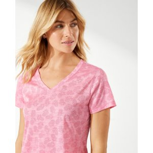 Tommy Bahama Palm Coast IslandZone® V-Neck T-Shirt