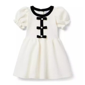 Janie and Jack The Festive Bow Dress