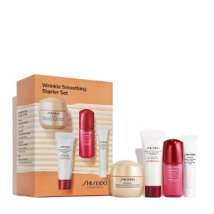 Shiseido Wrinkle Smoothing Cream Starter Skincare Set | SHISEIDO