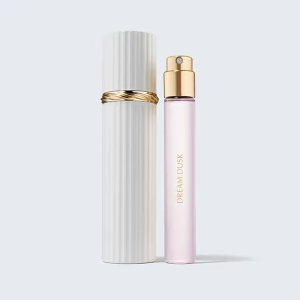 Estee Lauder Dream Dusk Travel Size with Refillable Atomizer Case Eau de Parfum Spray
