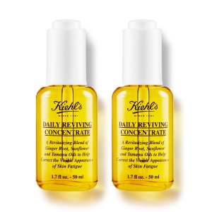 Kiehl's Daily Reviving Concentrate Face Oil 50ml Duo