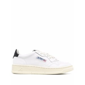 logo-patch low-top sneakers