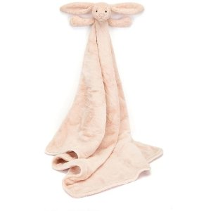 Jellycat Bashful Blush Bunny Blankie, 28"