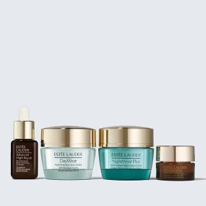 Estee Lauder All Day Hydration Skincare Starter Set Repair + Protect + Glow